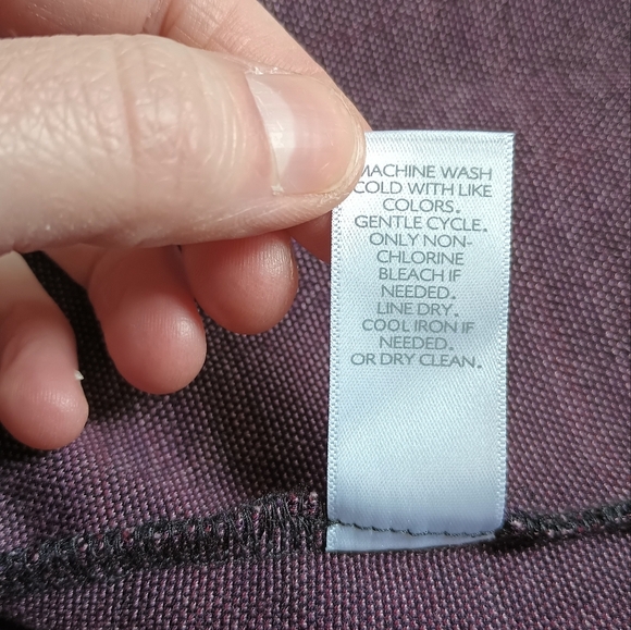 J Jill Ponte Knit Top XL Plaid Pleated Buttons Swing Red Black Academia - Picture 12 of 14